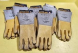 7 Pair Tillman No. 850S Welding Gloves, Gold Elk S, tilglo 850s