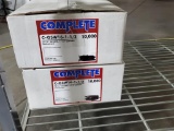 2 Cases, COMPLETE 15/16in Crown 1-1/2in Length Galvanized Staples, 10,000/Case