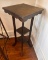 Antique Arts and Crafts Plant Stand, 31in H x 14in x 14in