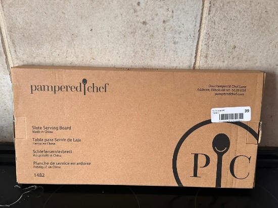 New Pampered Chef Slate Serving Board