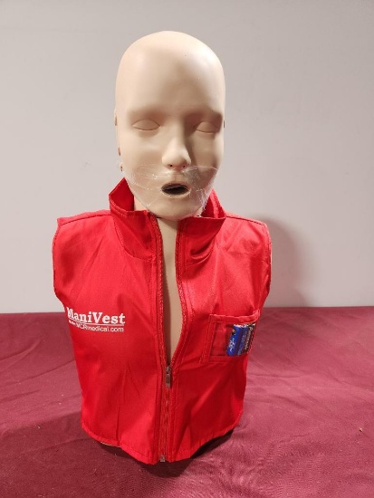 ManiVest CPR Manikin Zipper Vest and CPR Training Manikin