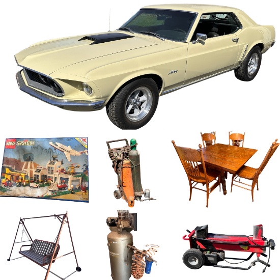 Longwell Relocation, 1969 Mustang, Tools, Garden