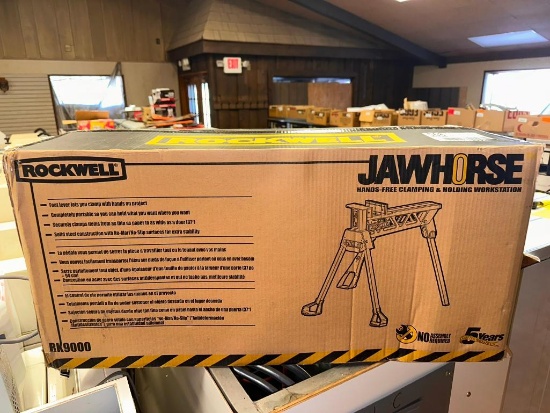 New Rockwell Jawhorse No. RK9000 Hands-Free Clamping & Holding Workstation