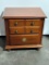 Broyhill 3-Drawer Chest of Drawers, Wood, 17in x 26in x 26in H