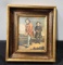 Framed Victorian Era Golf Print