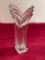 Heavy Mikasa 12in Lead Crystal Vase