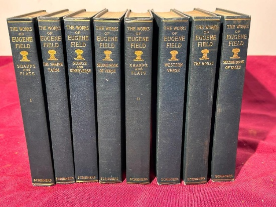 The Works of Eugene Field, 8 Volumes c. 1901