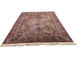Karastan 100% Wool Rug, Woven in USA, Design No. 717, Multicolor Panel Kirman 8ft 8in x 10ft 6in