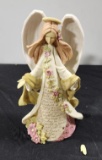 Porcelain Angel w/ Broken Hand w/ Scripture Lue 2:10-11