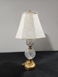 Lead Crystal Table Lamp