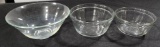Glass Mixing Bowls