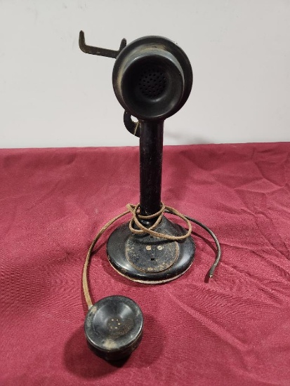 Antique Western Electric Company Candlestick Phone