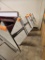 Lot of 4, Trapezoid Laminate Top Tables, 58in x 26in