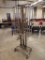 Mobile Folding Metal Coat Rack 72in by Veep