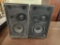 Pair of Anchor Liberty MP-3501 Dual Speaker PA System, 1 Main, 1 Companion