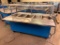 Delfield Shelleyglas NSF Custom KH-5-NU Heated Serving Counter, 5-Pan Buffet Warmer, Mobile