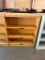 Wood, Doubled Sided Bookshelf, 72in x 42in x 19in