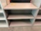 Two Metal Bookshelves