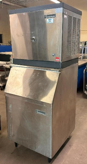 Scotsman Ice Maker Model: CME506A-1F, Bin Model: BH550S-C