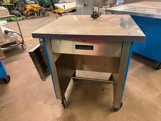 Delfield Shelleyglas NSF Model: Custom KCS Cashiers Counter w/ Electrical Outlet