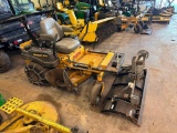 Hustler FasTrack Super Duty Lawnmower w/ Snow Plow Blade