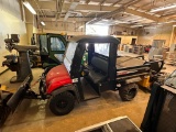 2013 Gravely Treker Side by Side w/ Manual Dump Bed, Snow Blade, 855hrs, Needs Axles, Low Power