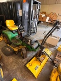 John Deere Riding Lawn Tractor, Model 325 w/ Snow Blade, No Hood