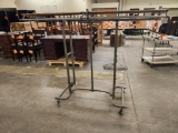 Mobile Folding Metal Coat Rack 72in by Veep