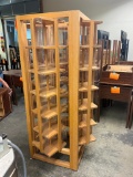 Vertical Bookshelf w/ 4 Separate Rotating / Revolving Bookshelves 68in x 36in x 36in