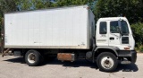 2007 Isuzu FTR 18ft Box Truck w/ Lift, 147,454 Miles, Diesel, Automatic, VIN # 4GTL7F1387F700276