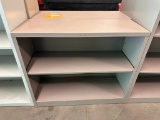 Two Metal Bookshelves