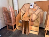 Childcraft Modular Play Loft / Playhouse, Platform, 2 Sets of Stairs, 7 Clear Sides, Uprights,
