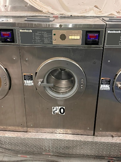 Huebsch Commercial 20lb Front Load Washer, ESD CyberWash Strip, Model: HC20MY2OU60001, 3ph, 208v