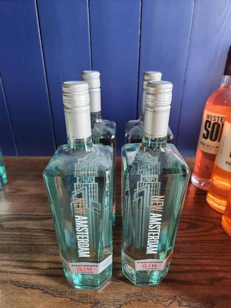 4 Bottles of New Amsterdam Stratusphere Gin | Proxibid