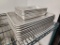 16 Qty, 1/8 & 1/4 Size, Aluminum 6in x 10in, 13in x 9-1/2in Sheet Pans, Sold by the Pan x's the Qty