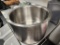 Service Ideas 7 Gallon Brushed Stainless Steel Double Walled Cooling Tub, Beverage Chiller