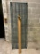 Green Epoxy Shelving Unit w/ Shelves and Poles