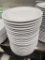 24 Qty. G.E.T. Melamine NP-6, 6-1/2in, Diamond White Narrow Rim Plate