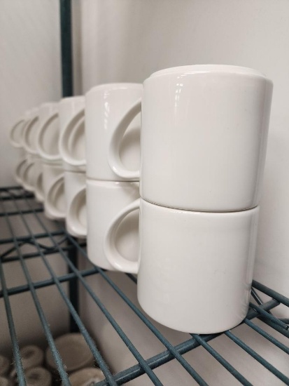 12 Qty Syracuse 12oz Royal Rideau Mugs, Slenda White