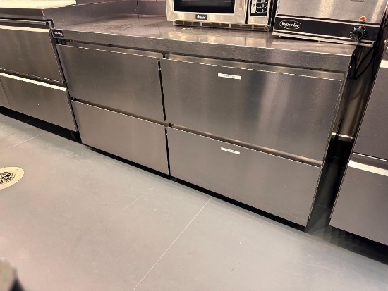 Delfield Welbilt GUF60BP-D 4-Drawer Worktop Freezer