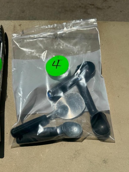 Four Ice Cream Scoops