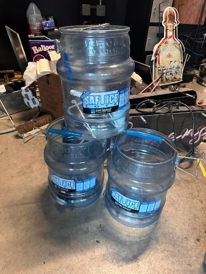 3 Qty. Ice Buckets