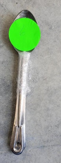 6 Qty Stainless Steel Serving Spoons