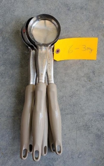 6 Qty - 3oz Portion Spoons