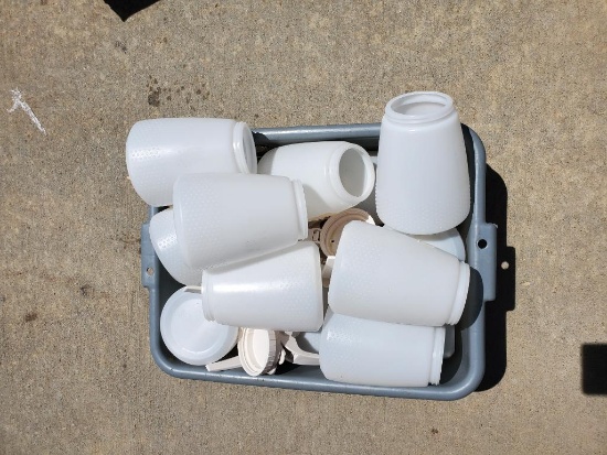 Tub Full of Dispensers