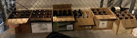 55 Bottles of Wine, 8 Different Wines, 750ml Bottles, Sold by the Bottle Times the Qty, 55x$