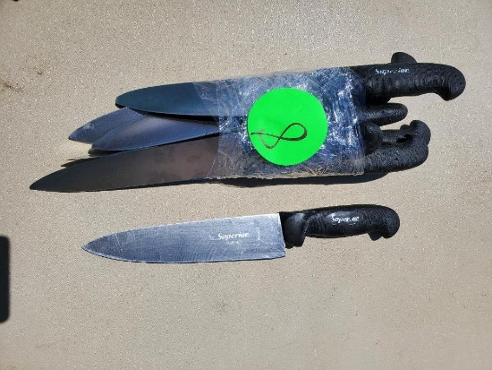 8 Qty, Superior Kitchen Knives