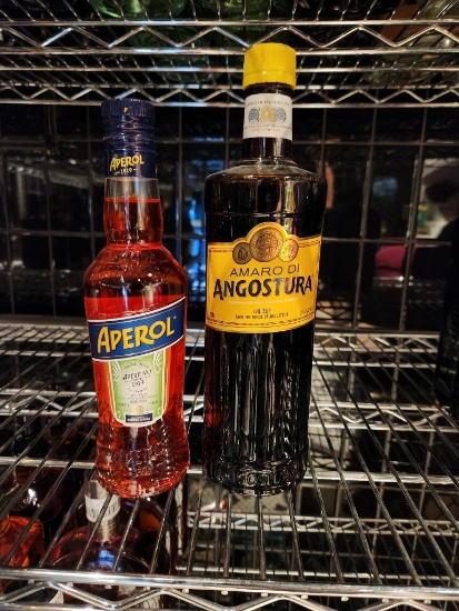 2 Bottles of Bitter - Amaro di Angostura 750ml & Aperol 375ml