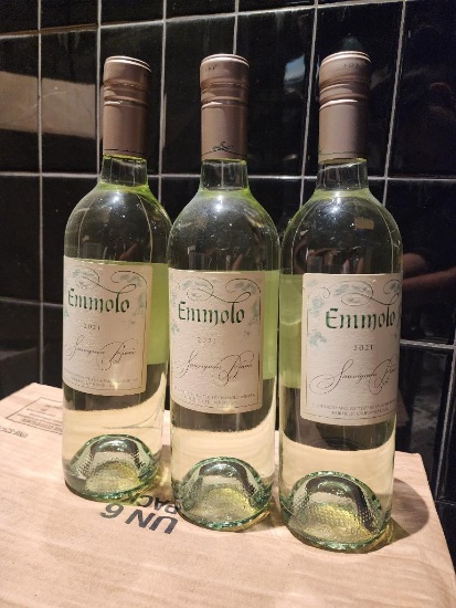 3 Bottles of Emmolo Sauvignon Blanc 2021 750ml