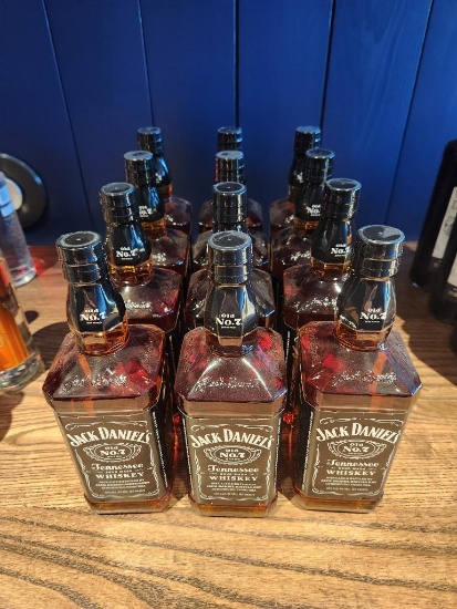 12 Bottles of Jack Daniels Old No. 7 1L